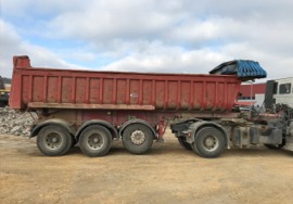 Transporte de residuos de demolición